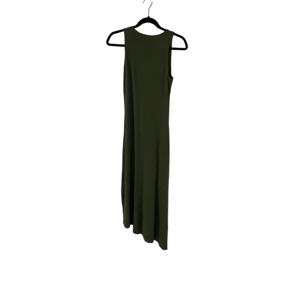 Tart Collections Women Faux Wrap Asymmetrical Maxi Dress Green Size Small - Picture 6 of 16
